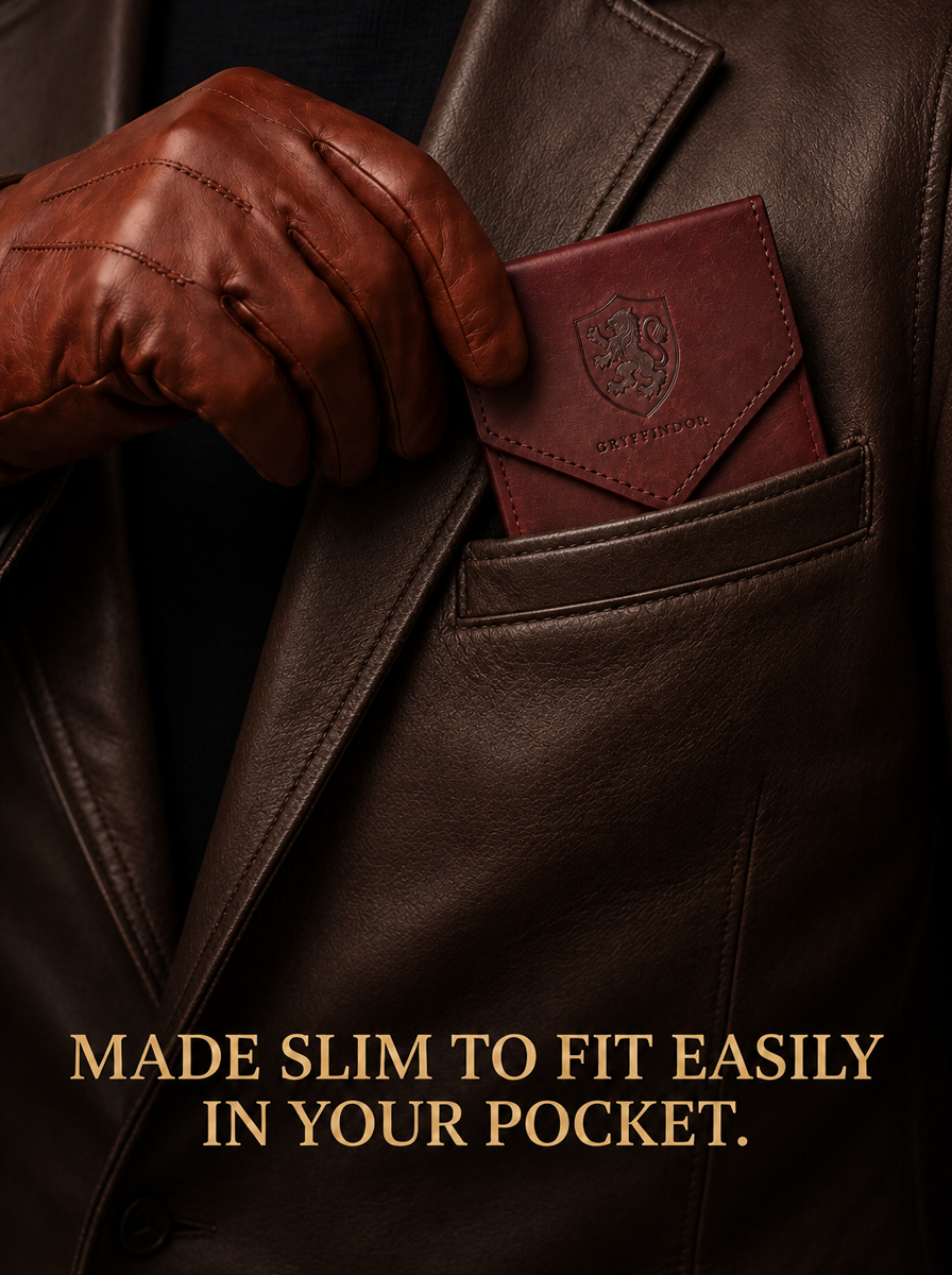 Hogwarts House Leather Wallet
